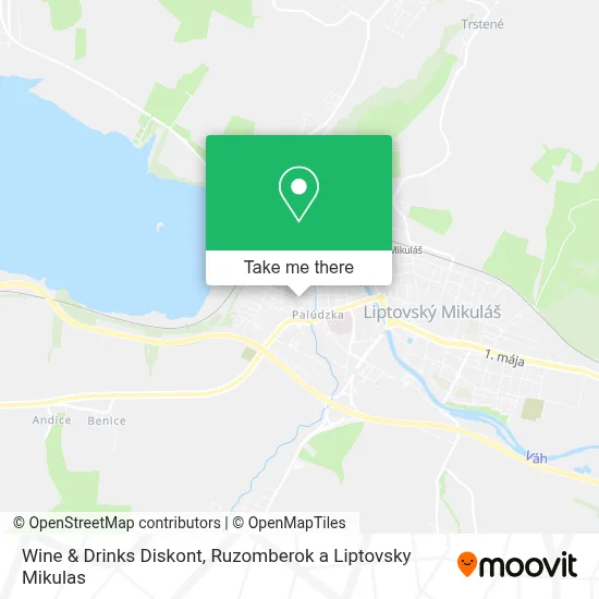 Wine & Drinks Diskont map