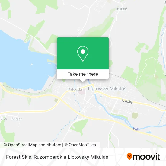 Forest Skis map