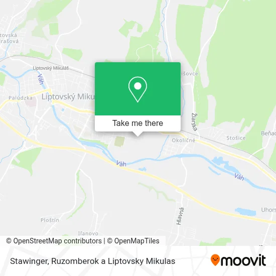 Stawinger map
