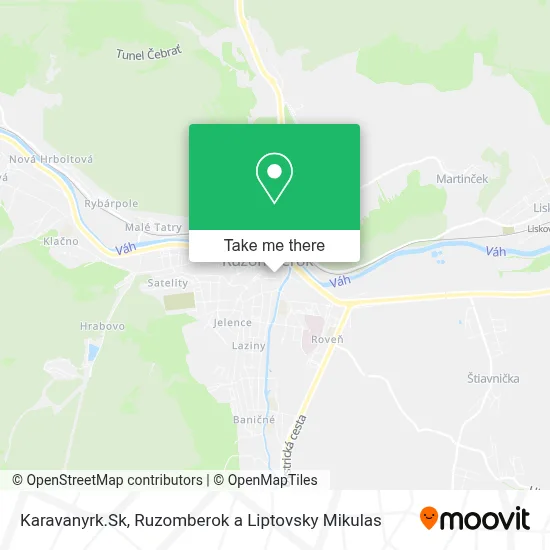 Karavanyrk.Sk map