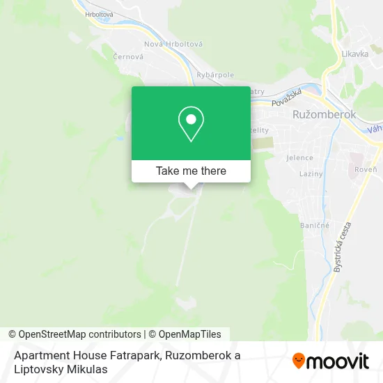 Apartment House Fatrapark map