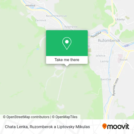 Chata Lenka map