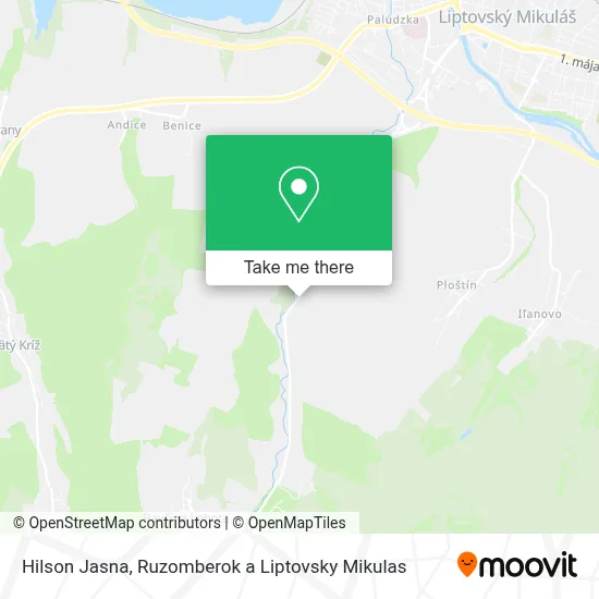 Hilson Jasna map