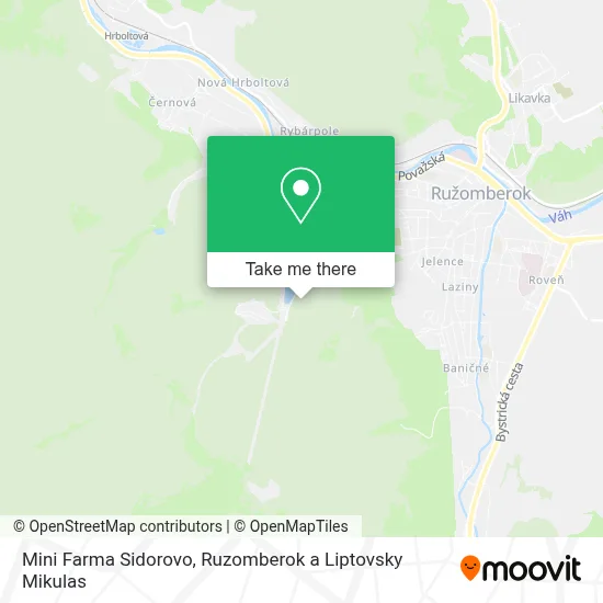 Mini Farma Sidorovo map