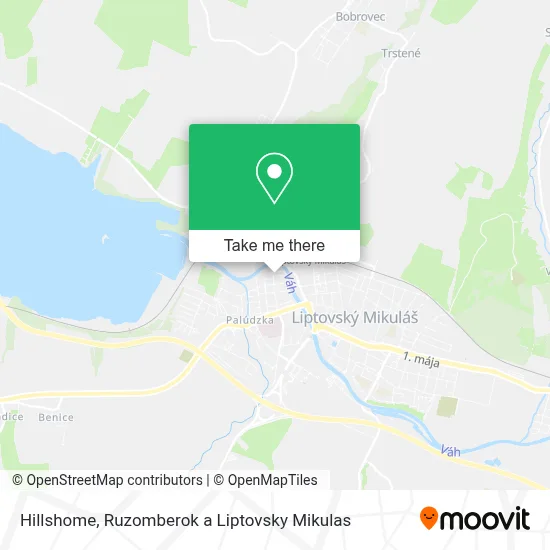 Hillshome map