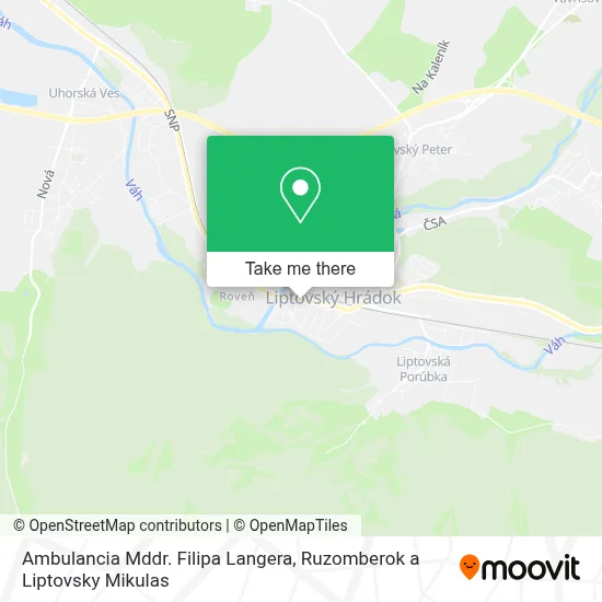 Ambulancia Mddr. Filipa Langera map