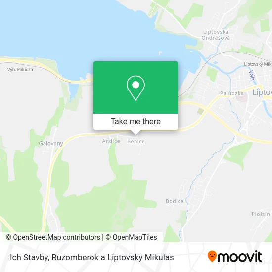 Ich Stavby map