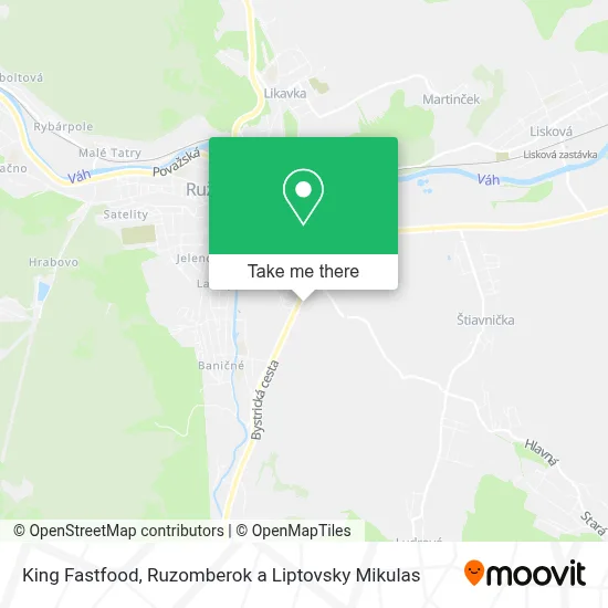 King Fastfood map
