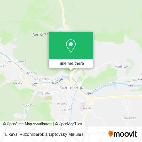 Likava map