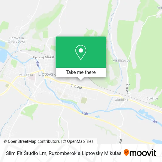 Slim Fit Študio Lm map