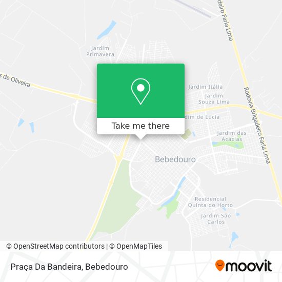 Praça Da Bandeira map