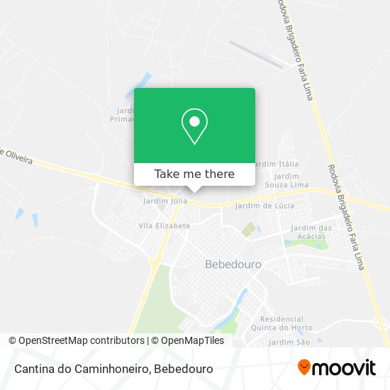 Cantina do Caminhoneiro map