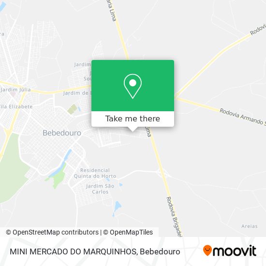 MINI MERCADO DO MARQUINHOS map