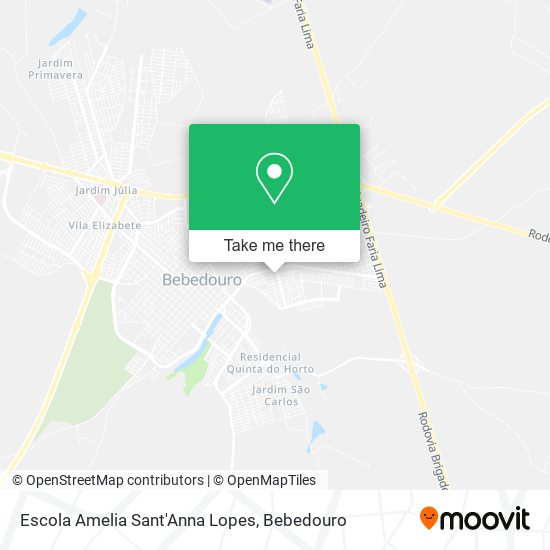 Escola Amelia Sant'Anna Lopes map
