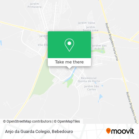 Anjo da Guarda Colegio map