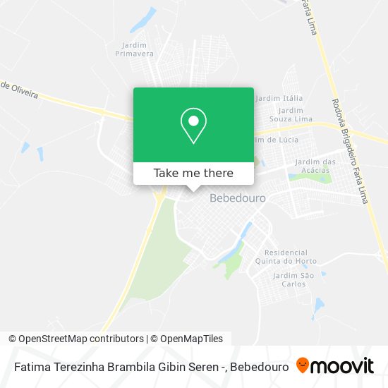 Fatima Terezinha Brambila Gibin Seren - map