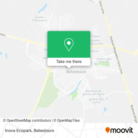 Inova Ecopark map