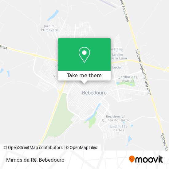 Mimos da Rê map