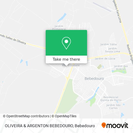 OLIVEIRA & ARGENTON BEBEDOURO map