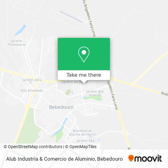 Alub Industria & Comercio de Aluminio map