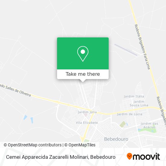 Cemei Apparecida Zacarelli Molinari map