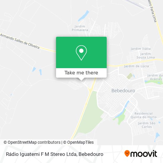 Rádio Iguatemi F M Stereo Ltda map