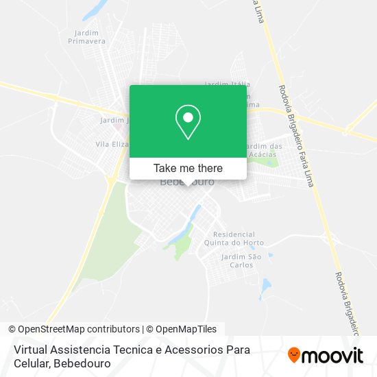 Virtual Assistencia Tecnica e Acessorios Para Celular map