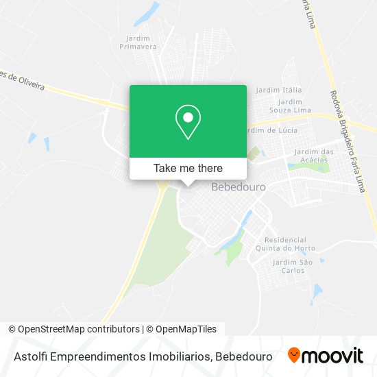 Astolfi Empreendimentos Imobiliarios map