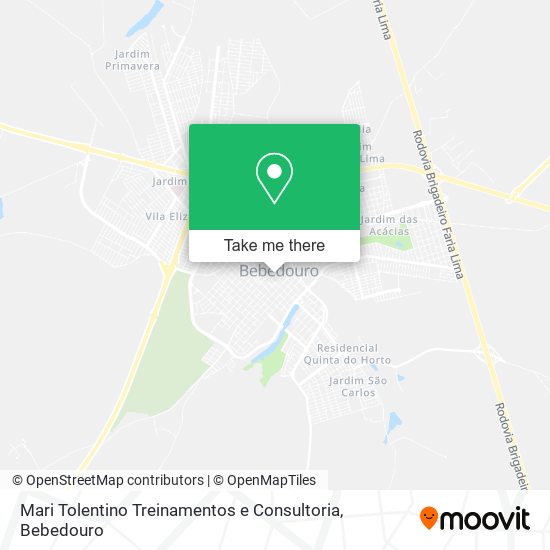 Mari Tolentino Treinamentos e Consultoria map