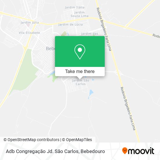 Adb Congregação Jd. São Carlos map