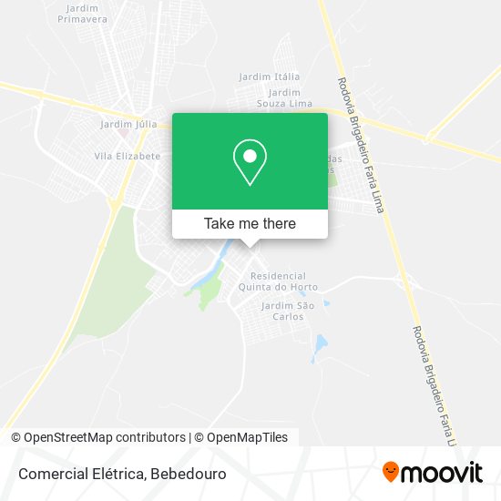 Comercial Elétrica map