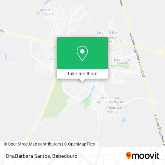 Dra.Bárbara Santos map