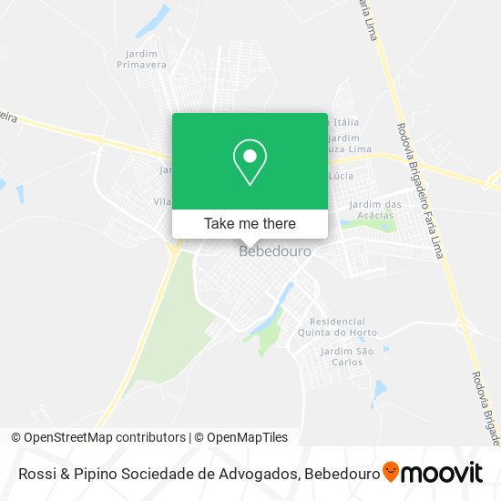 Rossi & Pipino Sociedade de Advogados map