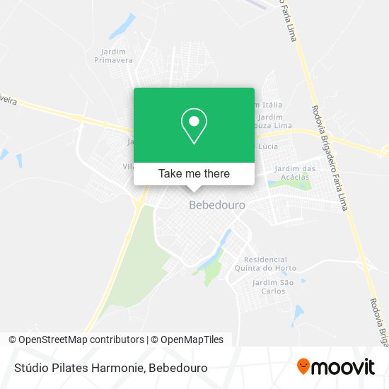 Stúdio Pilates Harmonie map