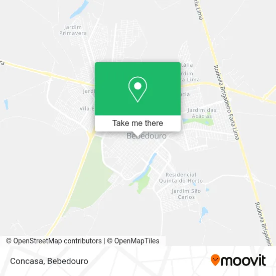 Concasa map