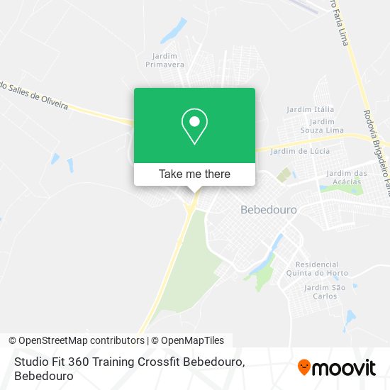 Studio Fit 360 Training Crossfit Bebedouro map
