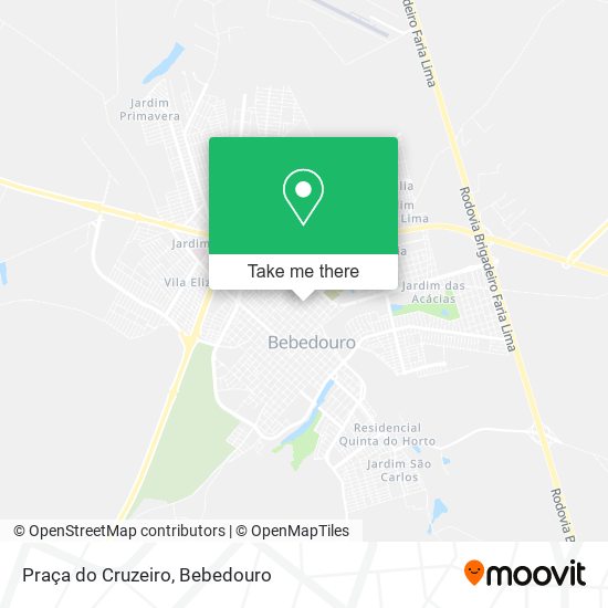 Praça do Cruzeiro map