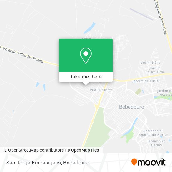 Sao Jorge Embalagens map
