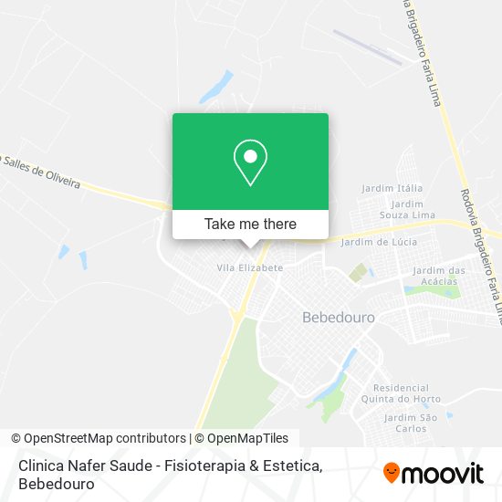 Clinica Nafer Saude - Fisioterapia & Estetica map