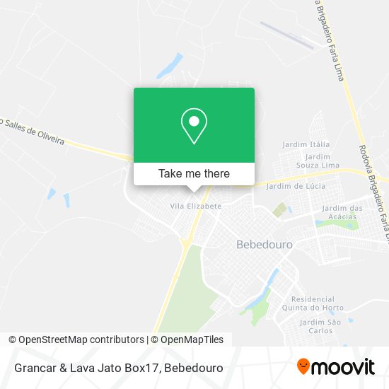Grancar & Lava Jato Box17 map