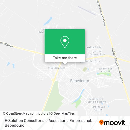 E-Solution Consultoria e Assessoria Empresarial map