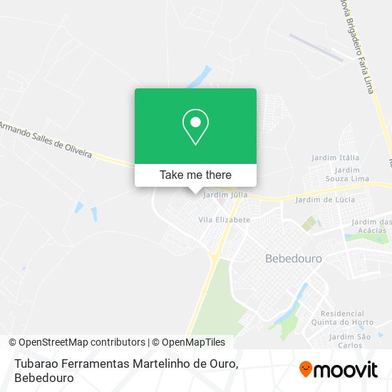 Tubarao Ferramentas Martelinho de Ouro map