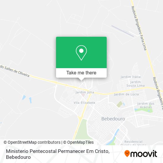 Ministerio Pentecostal Permanecer Em Cristo map