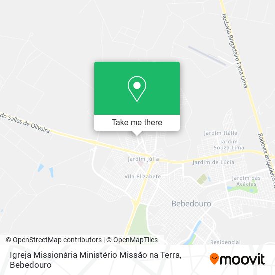 Igreja Missionária Ministério Missão na Terra map