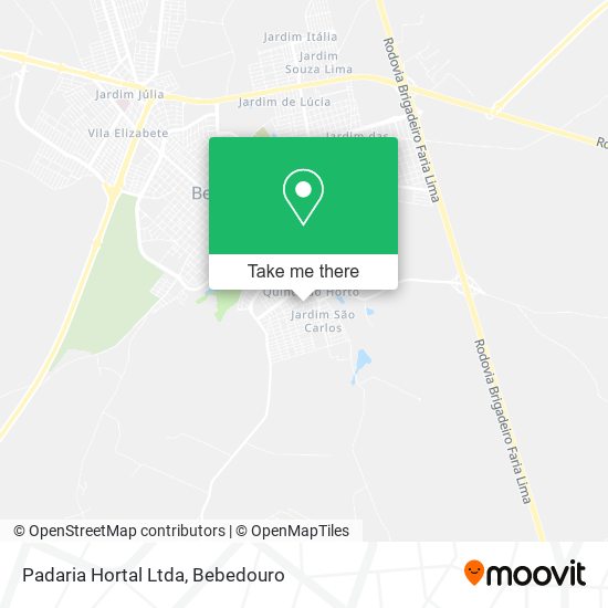 Padaria Hortal Ltda map