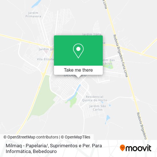 Milmaq - Papelaria / , Suprimentos e Per. Para Informática map