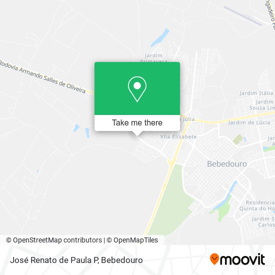 José Renato de Paula P map