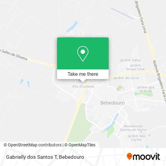 Gabrielly dos Santos T map