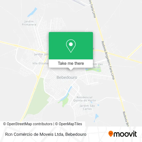 Rcn Comércio de Moveis Ltda map