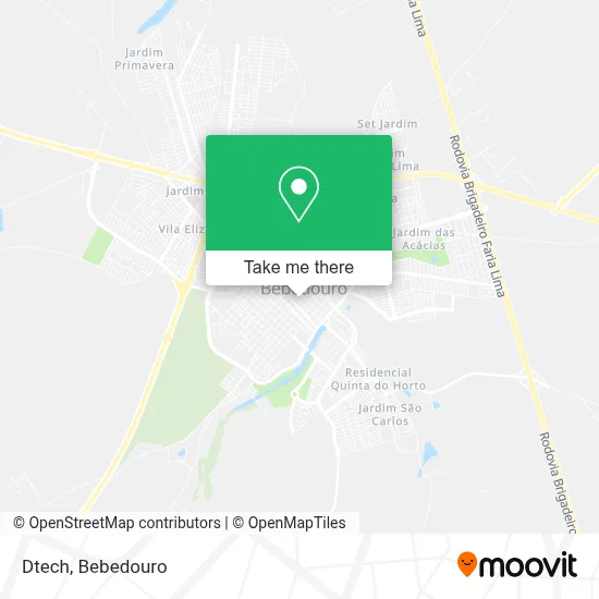 Dtech map